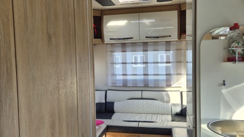 Roller-Team-Nische mit 6 Schlafplätzen ab 2022