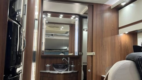 For rent: Our luxury 4 person camper.