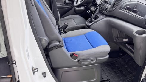 2p Nissan campervan from 2011