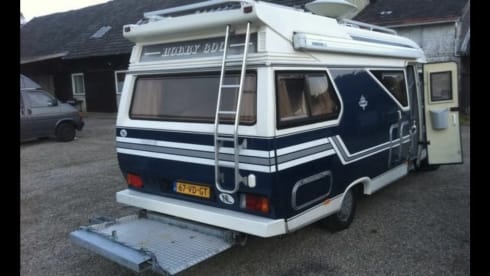 Kluk kluk – Wohnmobil mit (Fahrrad-)Träger und Rampe!