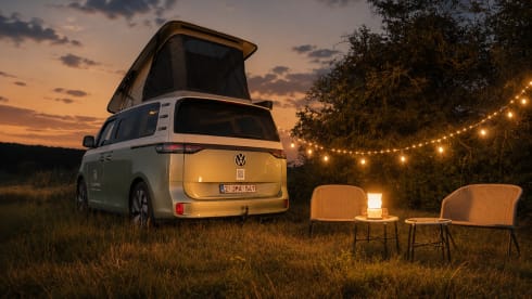 ELSEWHERE I Selected places by Slow Heritage® I – Conversione di design per camper elettrico premium VW ID Buzz  