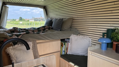 Volkswagen gezinscamper (volledig uitgerust) – 4-seater Volkswagen bus from 2016