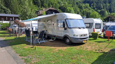 Camper Homer – Spacious integral camper with lots of comfort!
