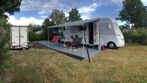 4-person comfortable Hymer