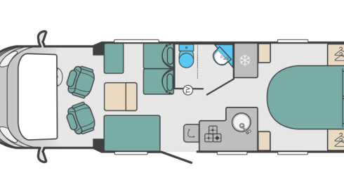 Sally – Swift Escape 694 - 4 Berths of Spacious Luxury with Insurance included