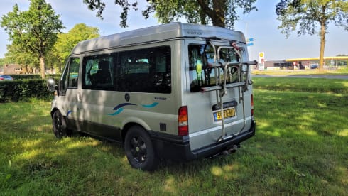 Nuggy – Ford Nugget 5 persoons,  Stoere kampeerbus voor de ultieme roadtrip!