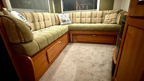 Bertie  – 4 berth Auto-Trail with all amenities.