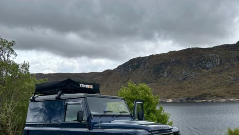 Land Rover Rooftop a 2 posti letto del 2012