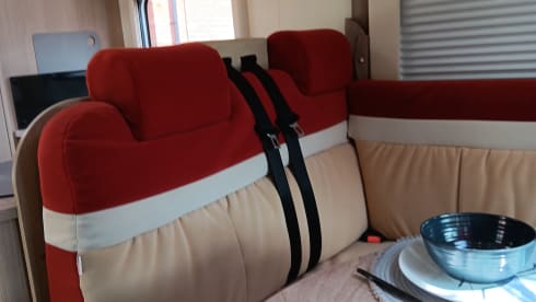 Bertie  – 4 berth Bürstner semi-integrated from 2012