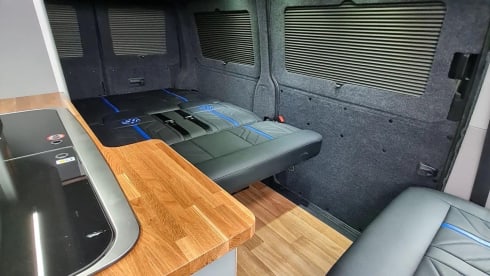 Pearl – VW T6 DSG Auto 4Birth Campervan, INSURANCE INC IN PRICE! *inc Night Heater