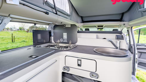 "Kip" Nugget – Ford "Kip" Nugget campervan from 2024, for the ideal holiday! 