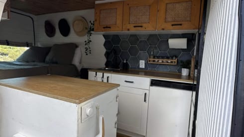 Ford transit camperbus  – 2p Ford bus uit 2007