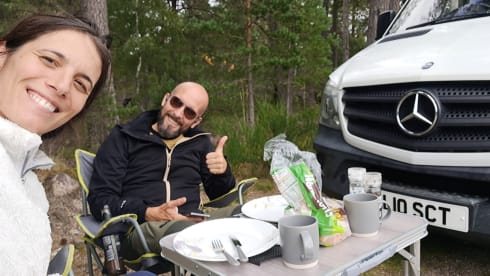 The Spirit of Scotland – Explore Scotland in our 2/3 Bed Mercedes, Toilet & Shower Free Insurance