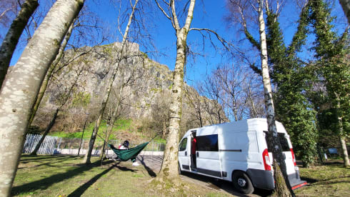 Glen – 2 berth Citroën Relay L3H2 converted campervan with shower/toilet N500CCO