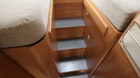 Hymmie – 4 person Hymer integrated from 2007 (air conditioning)