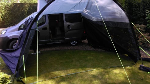 2 berth Nissan campervan from 2016