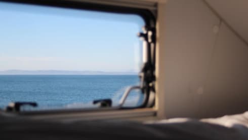 Saltire sunsets Motorhome hire  – 6 berth Fiat alcove from 2021