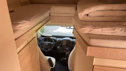 Eura – Compact Eura Mobil with cozy rear seating