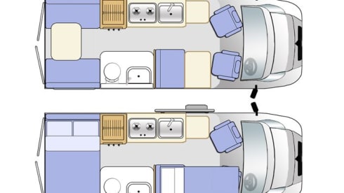 Roma Accent – 3 berth Peugeot Autocruise Accent