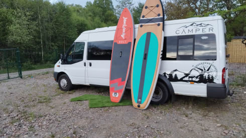 Boujee Bella – 4 berth Ford campervan 