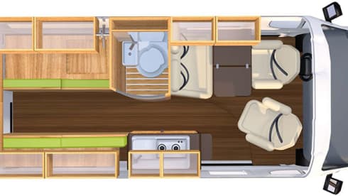 Ride Your Own Story – Hymer Grand Canyon - Spacious and compact for 4 people