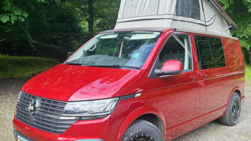 Amber – 4 berth Volkswagen campervan from 2020