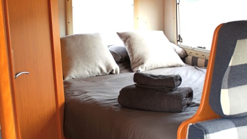 Duke, our Motorhome is ready to jump in and go.