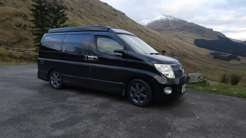 Knight Rider!  – TOP CLASS 4 berth Nissan campervan