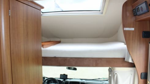Adventurous and comfortable 2 person alcove camper