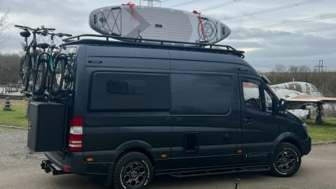 A truly luxurious off grid vehicle 