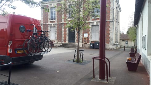 Comfortable camper van