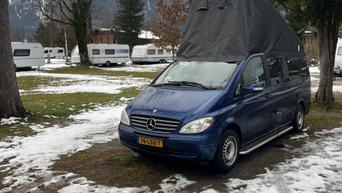 Booster Blue – Mercedes Viano bus camper