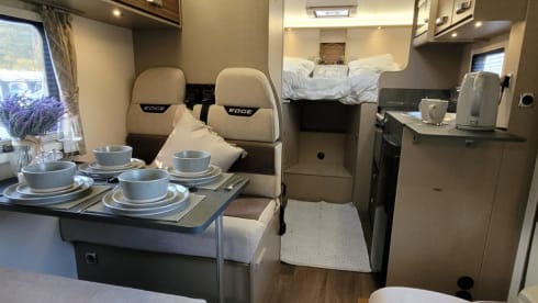 Be Our Guest – 6 berth Fiat alcove from 2020