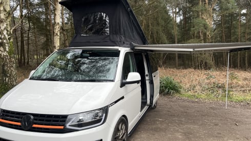 4 berth Volkswagen campervan from 2016