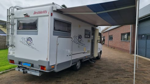 Buurtje – 5p Dethleffs integrated from 1997