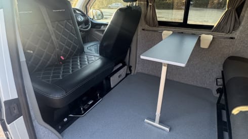 4 berth Volkswagen campervan from 2019