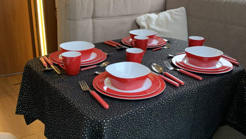 nette en verzorgde 4 persoons camper