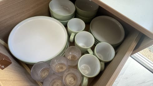 4-persoons Adria Mobil alkoof uit 2013