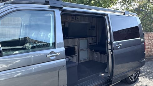 GreyWolf – VW T6.1 Campervan - 4 berth - 2021 Plate - Kitchen 