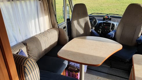 luxury hymer B514 with XXL garage