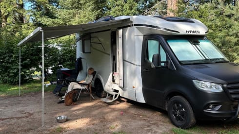 Super beautiful Mercedes Hymer