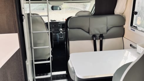 Wout Van Der Kampe – Spacious 6 berth motorhome; RollerTeam Zefiro 675