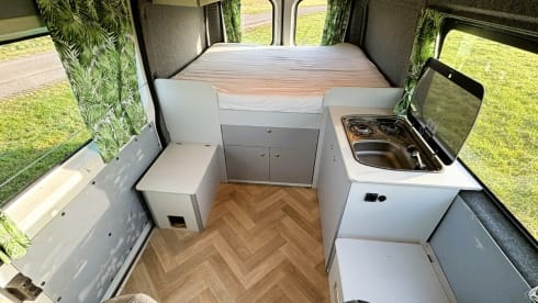 Fijne Peugeot Boxer voor 2 personen