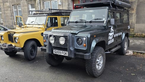 The Green Machine – Overland in een Defender