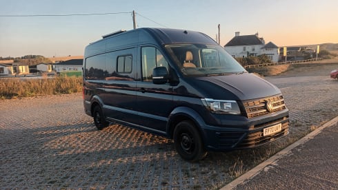 4 berth Volkswagen campervan from 2021