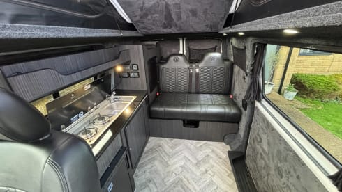 4 berth Volkswagen T6 campervan from 2017