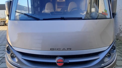 GIPA CAMPER – LUXE MOBILHOME INTEGRAAL BURSTNER met WIFI binnen EUROPA