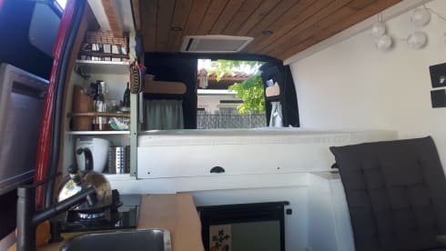 Comfortable camper van