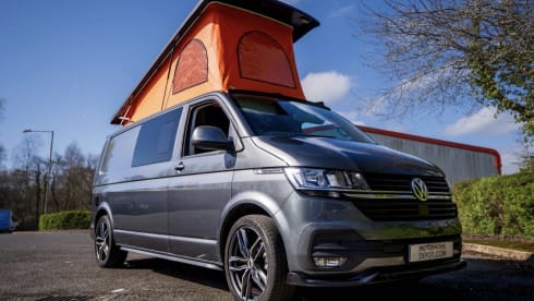4 berth Volkswagen campervan from 2023