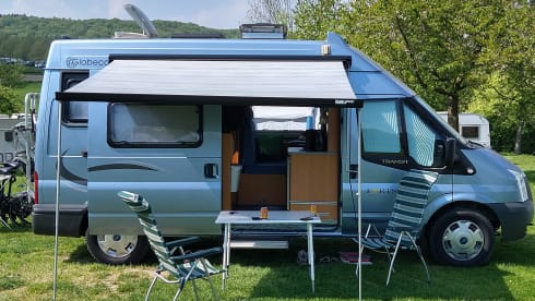 Nice Dethleffs bus camper for 2 adults and 1 child